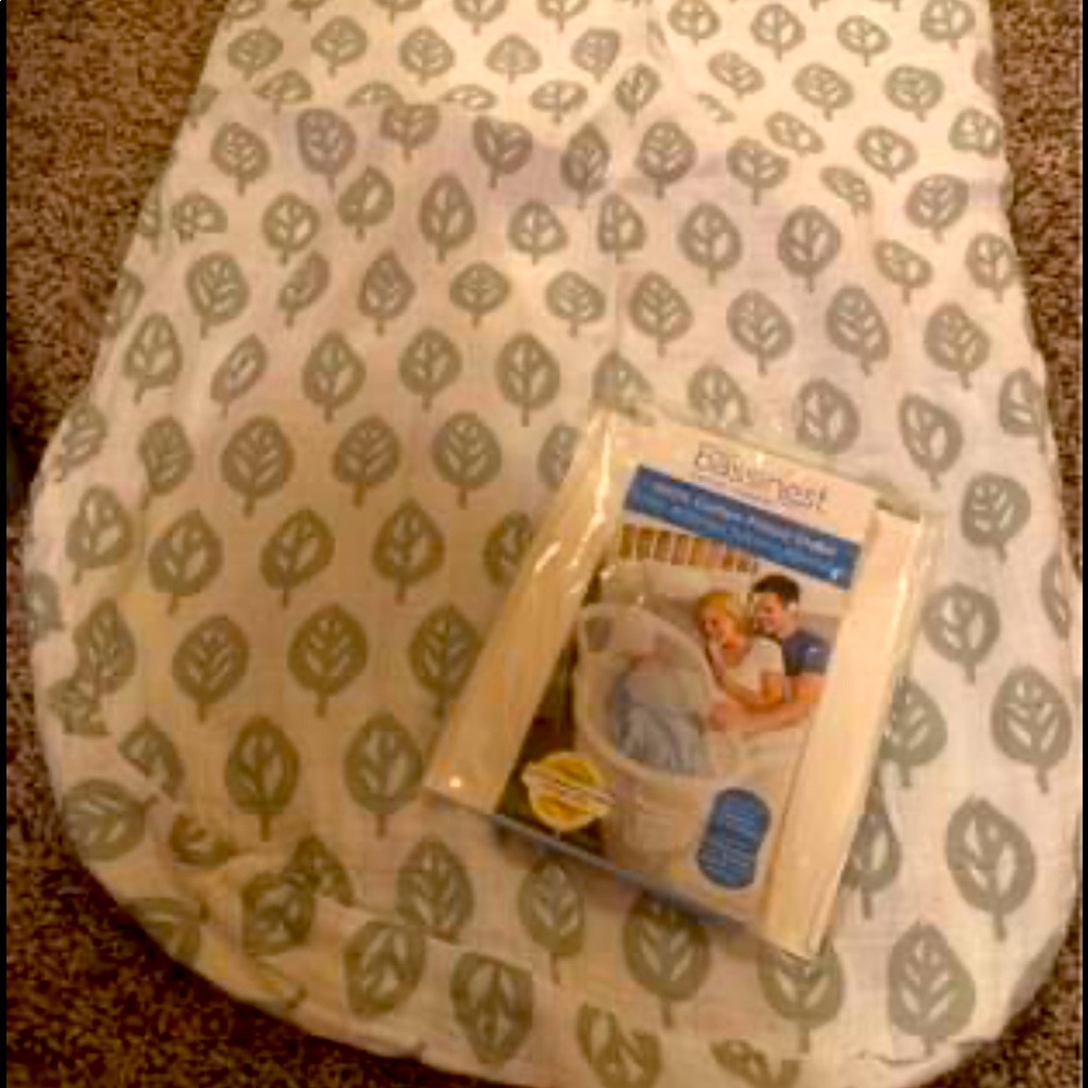 Halo bassinet cotton fitted sheet